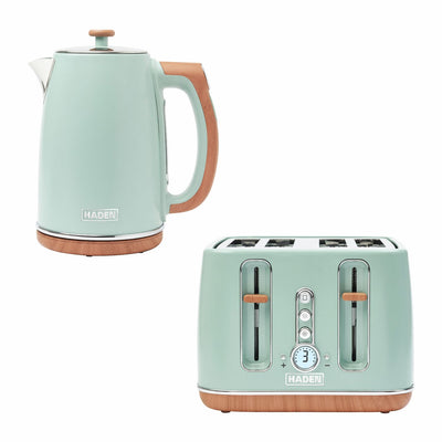 Argos Haden Dorchester Kettle and Toaster Bundle - Sage Green- Buy online at McGrocer