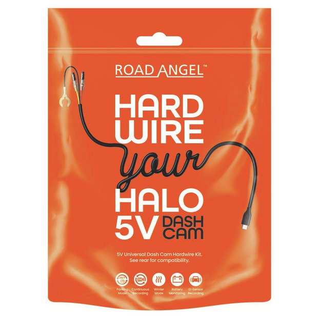 Road Angel hard wire kit for dash cams (British brand)