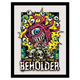 Dungeons & Dragons Eye of the Beholder print, imported from the UK