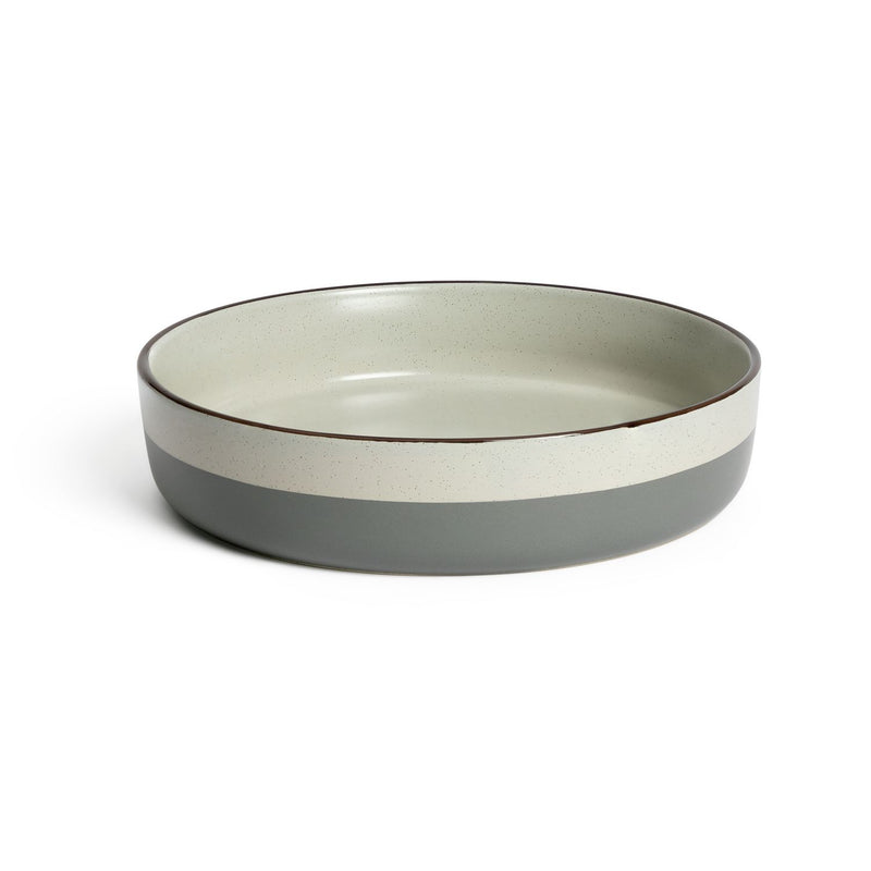 Habitat 24cm speckle ceramic pie dish grey, UK version