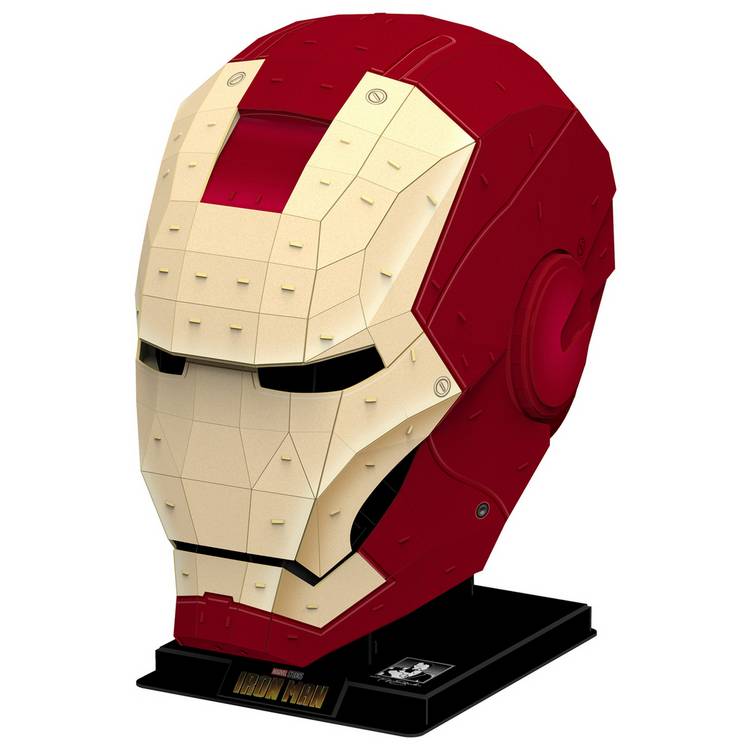 Marvel Iron Man helmet 3D jigsaw puzzle 92 pieces, UK version