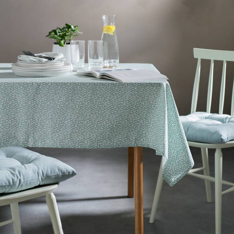 Habitat duck egg tablecloth 180 x 140 cm, UK version