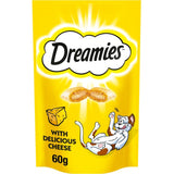 Dreamies Cat Treat Biscuits with Cheese   60g GOODS M&S   