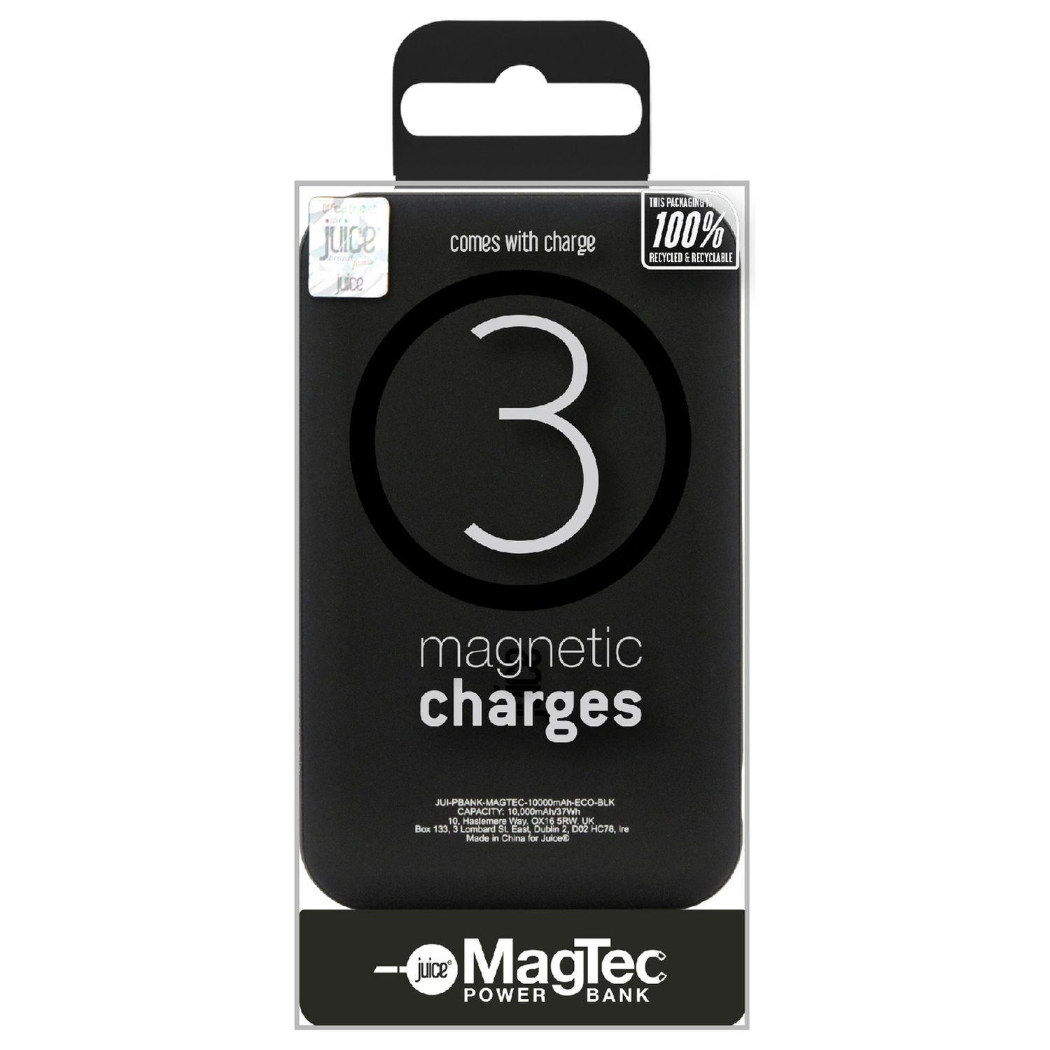 Juice wireless power bank MagTec 2 10000mAh, imported from the UK