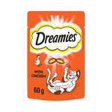 Dreamies Cat Treat Biscuits with Chicken   60g GOODS M&S   