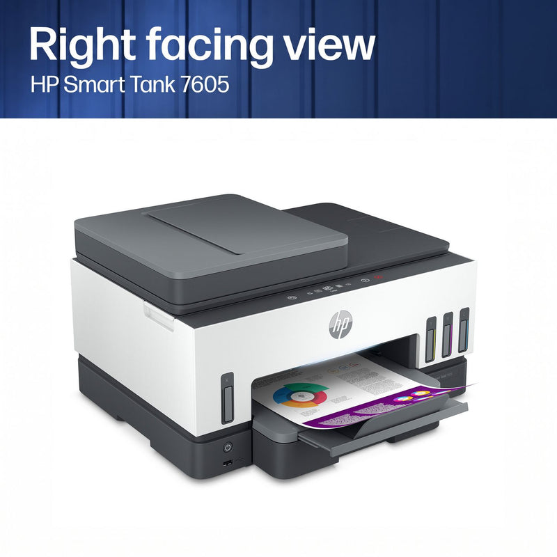 HP Smart Tank 7605 wireless printer, imported from the UK
