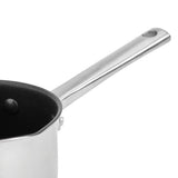 Habitat milk pan 14cm brushed stainless steel (British brand)