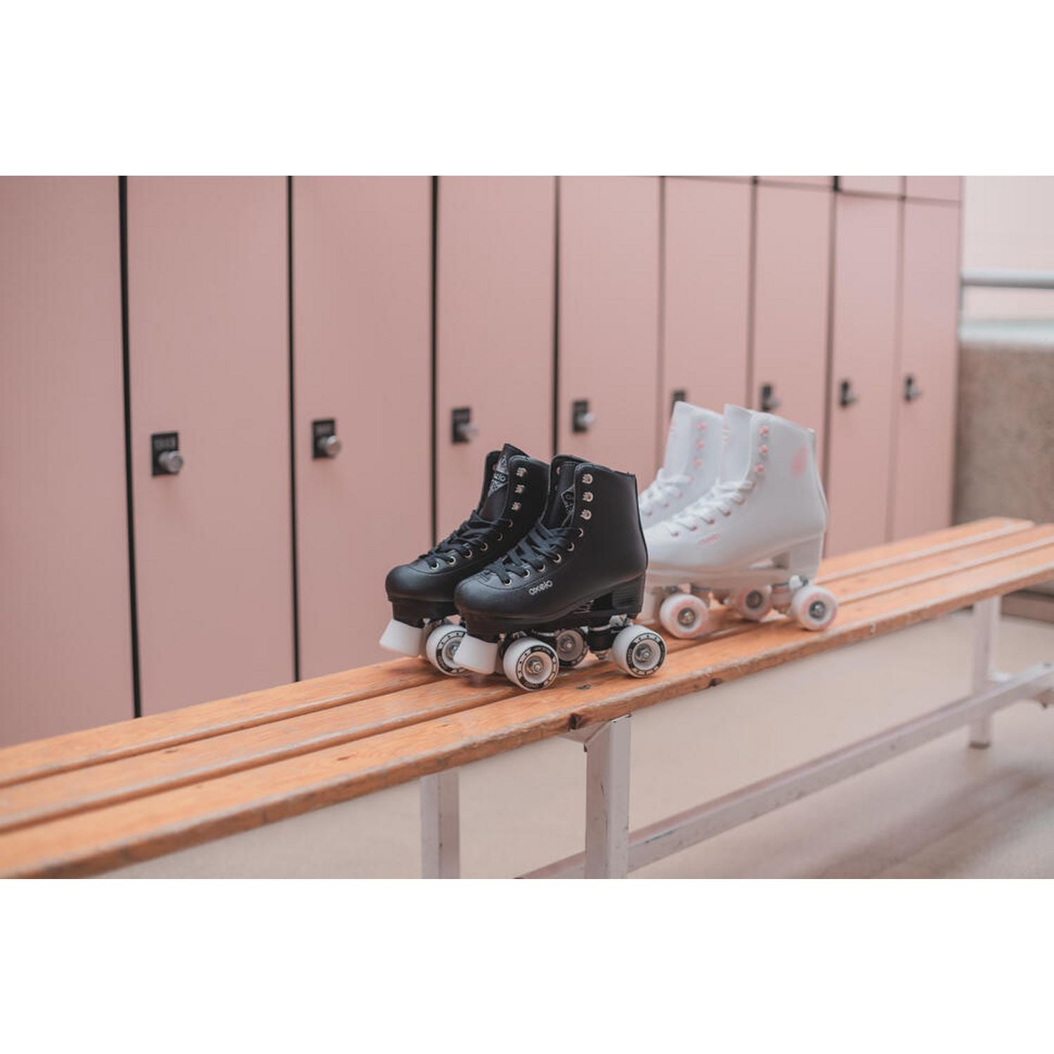 Decathlon 100 roller skates black UK 2.5, UK version