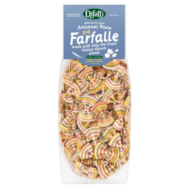 Difatti Artisan Rainbow Colour Farfalle Pasta   400g GOODS M&S   