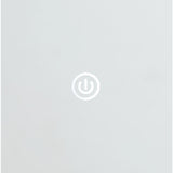 Habitat large vertical backlight LED mirror, UK version
