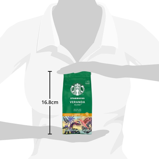 STARBUCKS Veranda Blend Blonde Roast Ground Coffee   200g GOODS M&S   