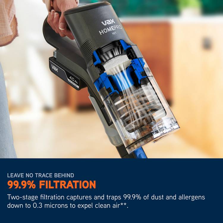Vax cordless vacuum cleaner pet with FlexiClean pole - British product