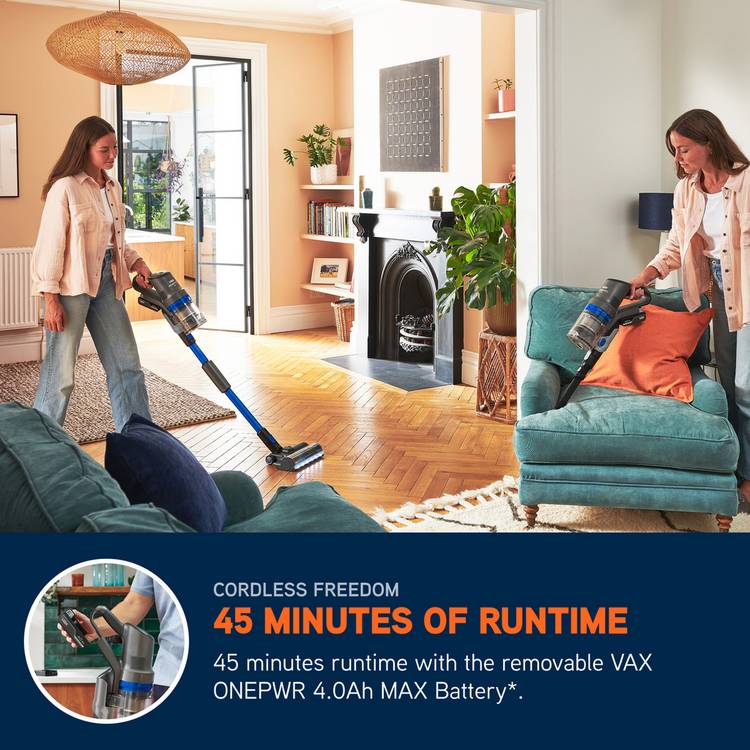 Vax cordless vacuum cleaner pet with FlexiClean pole - British product