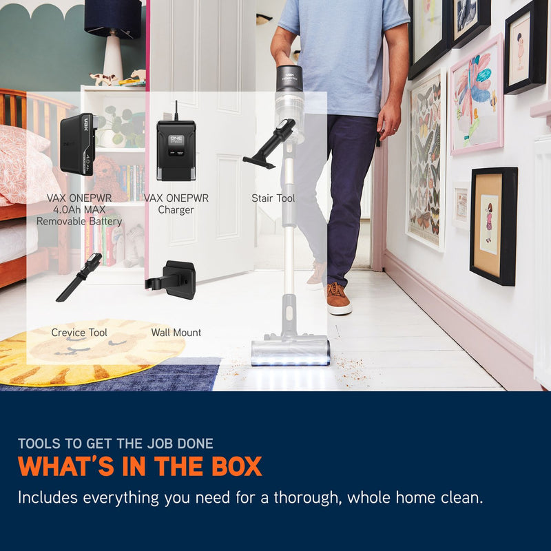 Vax HomePro Plus cordless vacuum cleaner (British brand)