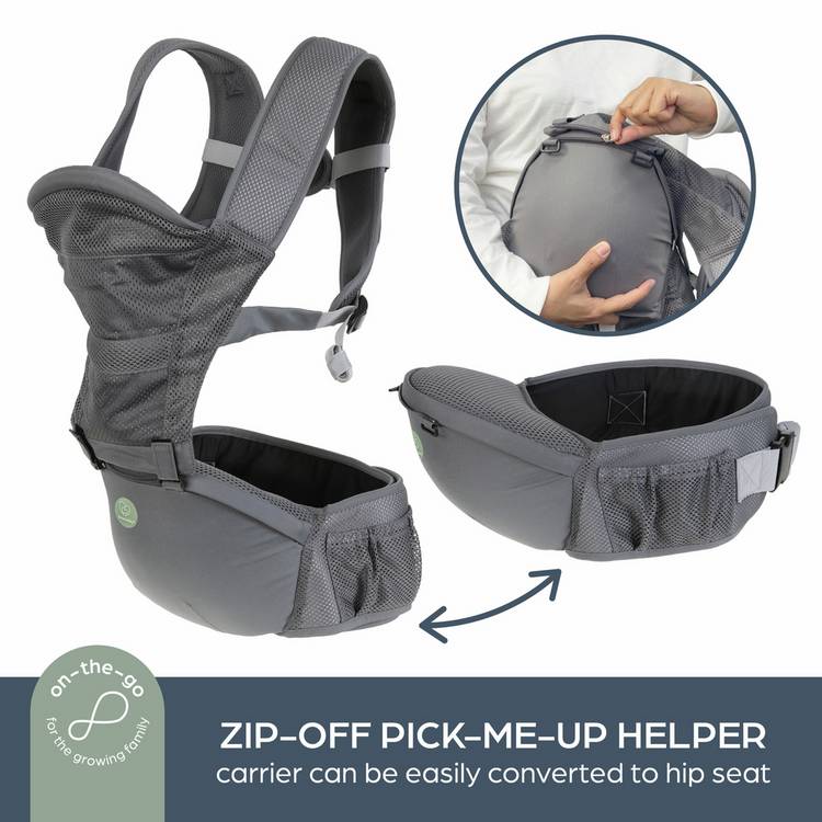 Dreambaby baby carrier Elevate 5/1 multifunctional grey, UK version