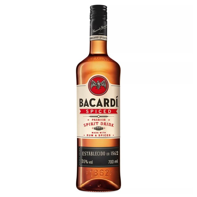 Bacardi Spiced Premium Rum Spirit Drink   70cl GOODS M&S   