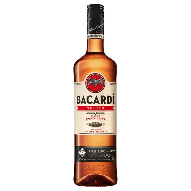 Bacardi Spiced Premium Rum Spirit Drink   70cl GOODS M&S   