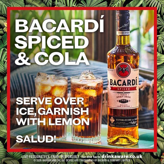 Bacardi Spiced Premium Rum Spirit Drink   70cl GOODS M&S   