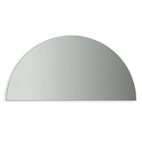 Habitat frameless half circle mirror 45x90cm, UK version