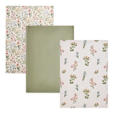 Argos Home bee floral cotton textile set cream, UK version