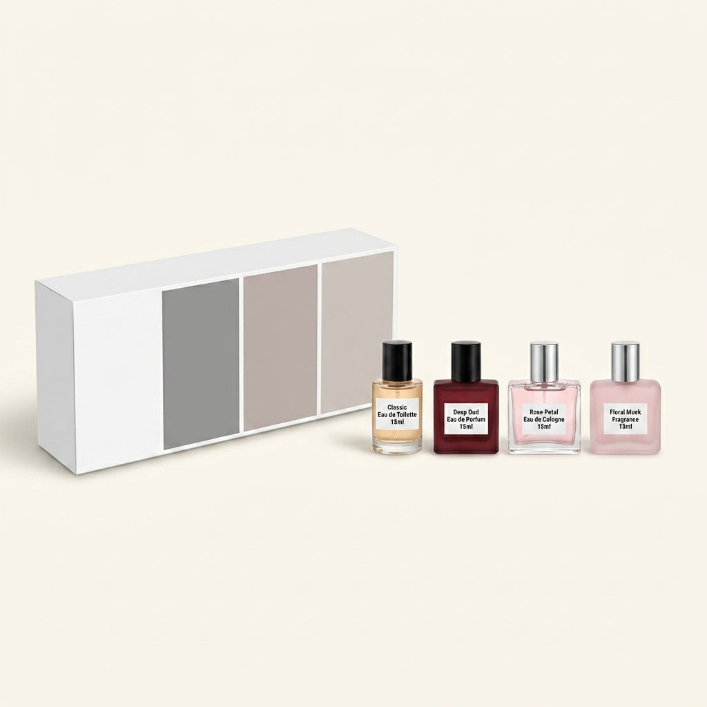 Givenchy miniature gift set EDP perfumes 2x10ml 2x8ml - British product