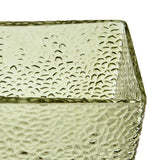 Habitat hammered glass vase in green - British product