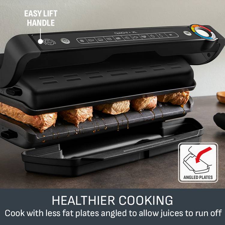 Tefal OptiGrill XL intelligent health grill 8 portions (British brand)