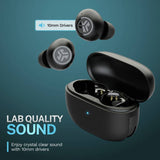 JLab Go Pop ANC true wireless earbuds black - British product