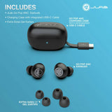 JLab Go Pop ANC true wireless earbuds black - British product