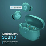 JLab Go Pop ANC earbuds in teal, UK version