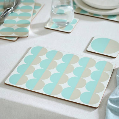 Argos Habitat Set of 4 Geo Circles Placemats and Coasters- Buy online at McGrocer