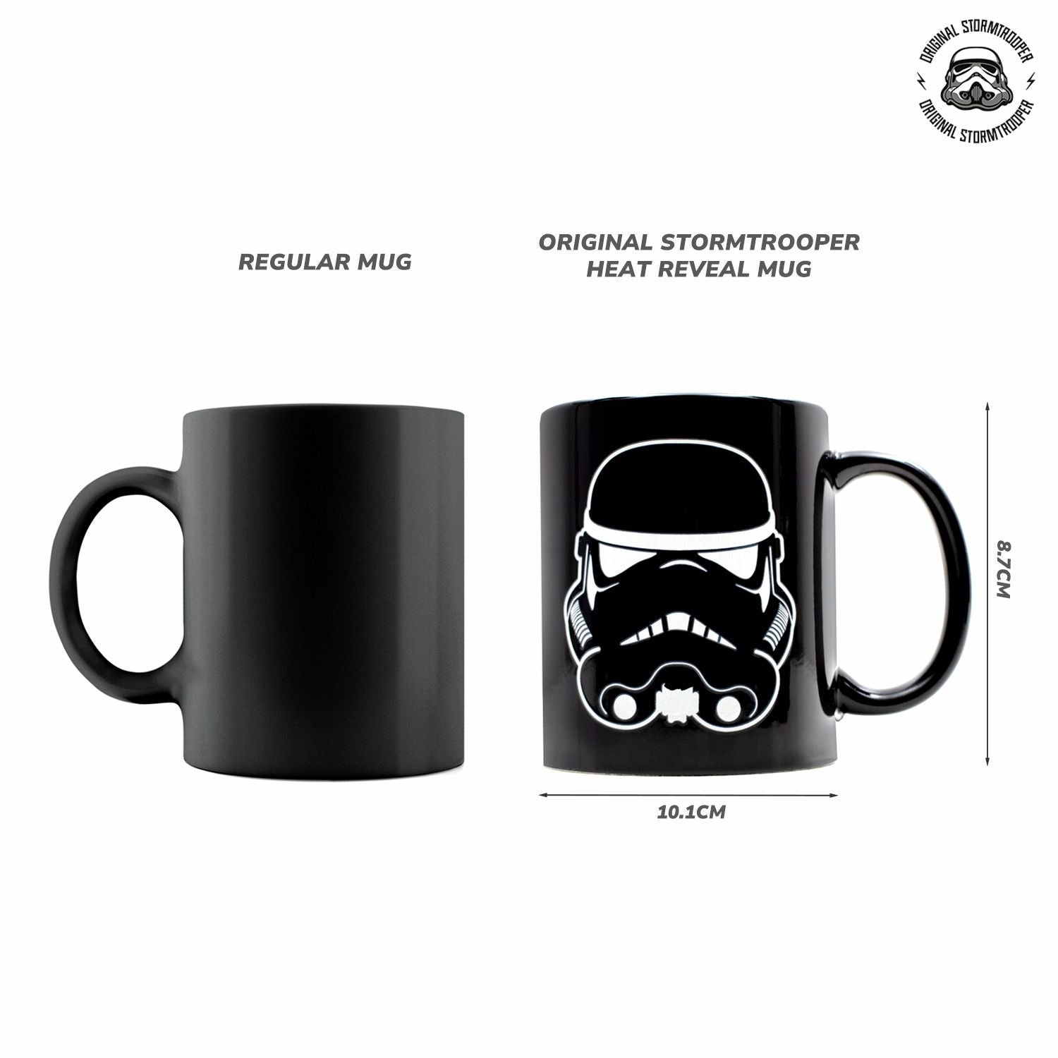 Colour changing mug Stormtrooper design 330ml, imported from the UK