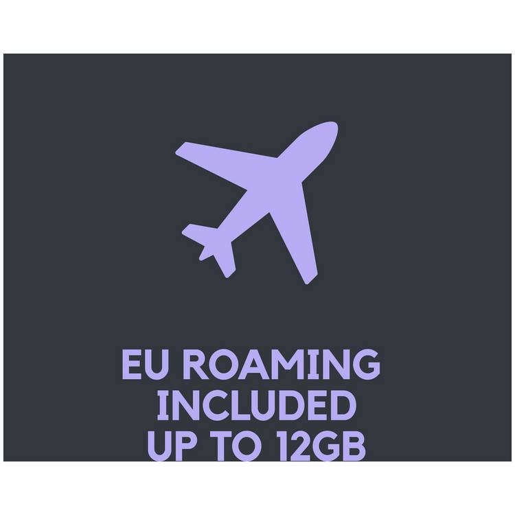SMARTY Unlimited SIM pre-loaded pay as you go, imported from the UK