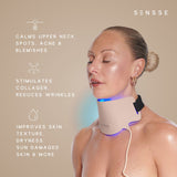 Sensse Silhouette LED neck mask with 171 lights, UK version