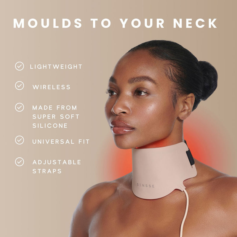 Sensse Silhouette LED neck mask with 171 lights, UK version