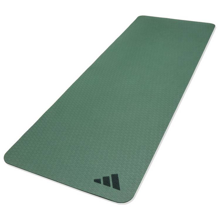 Adidas green 4mm thick yoga mat L176cm - British product