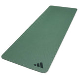 Adidas green 4mm thick yoga mat L176cm - British product