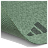Adidas green 4mm thick yoga mat L176cm - British product