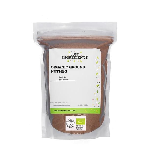 JustIngredients Organic Ground Nutmeg   100g