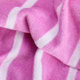 Habitat pink skinny stripe beach towel 150x80 cm - British product