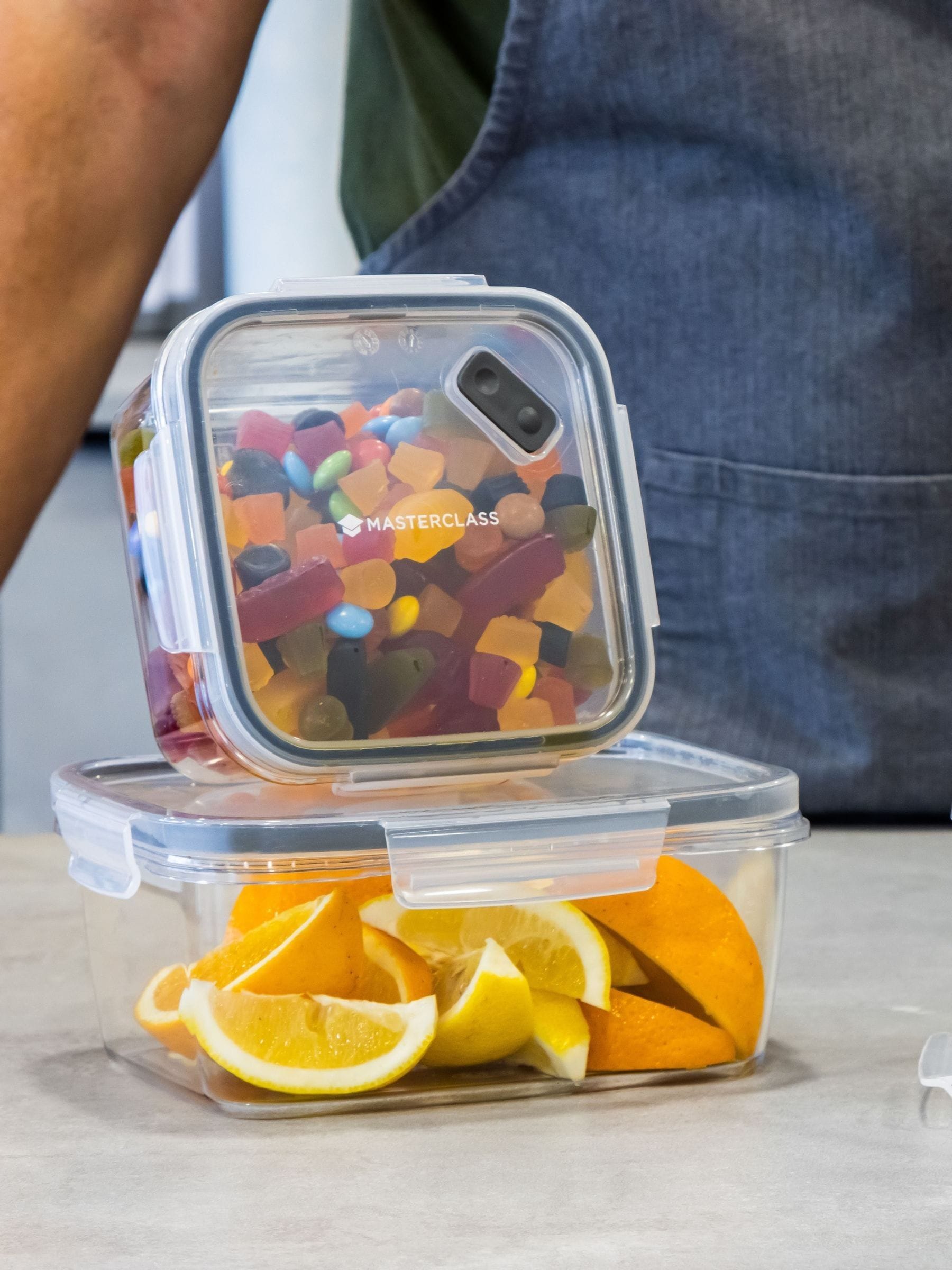 Masterclass food storage containers 4-piece set, imported from the UK