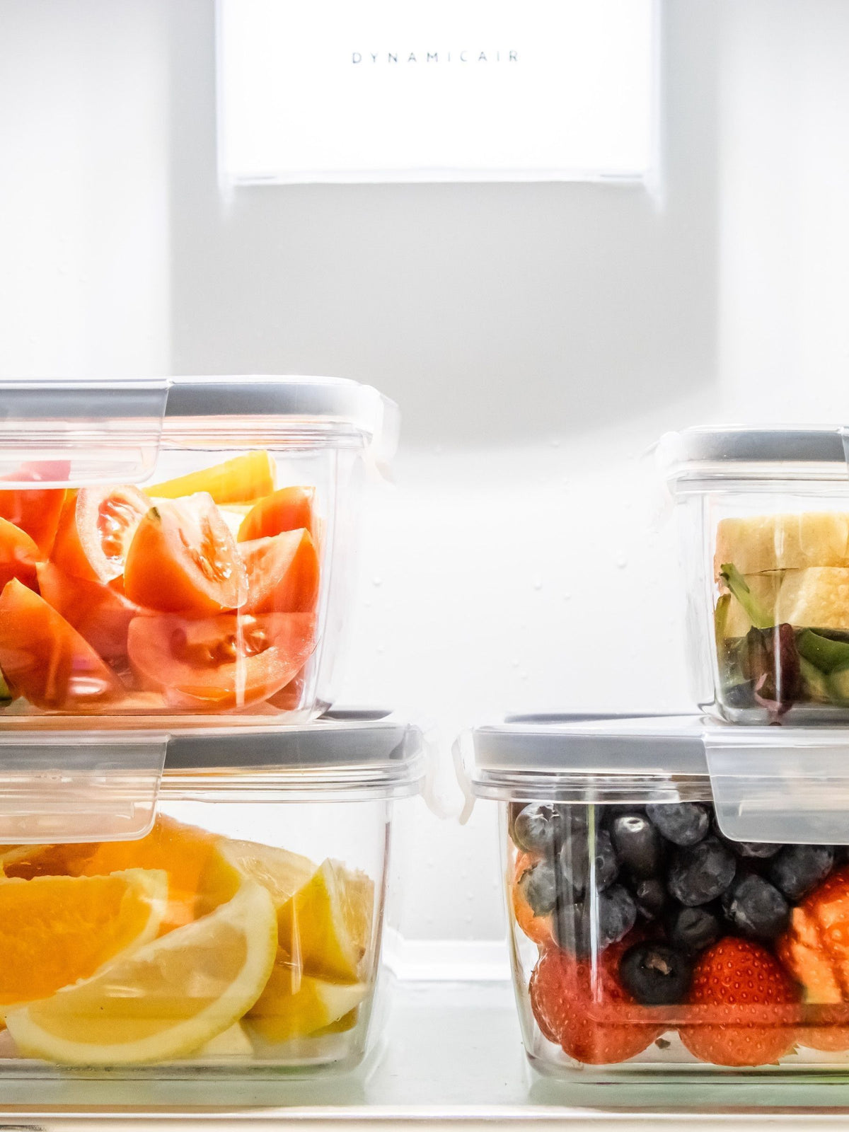 Masterclass 4 Piece Clear Smart Snap Food Storage Containers