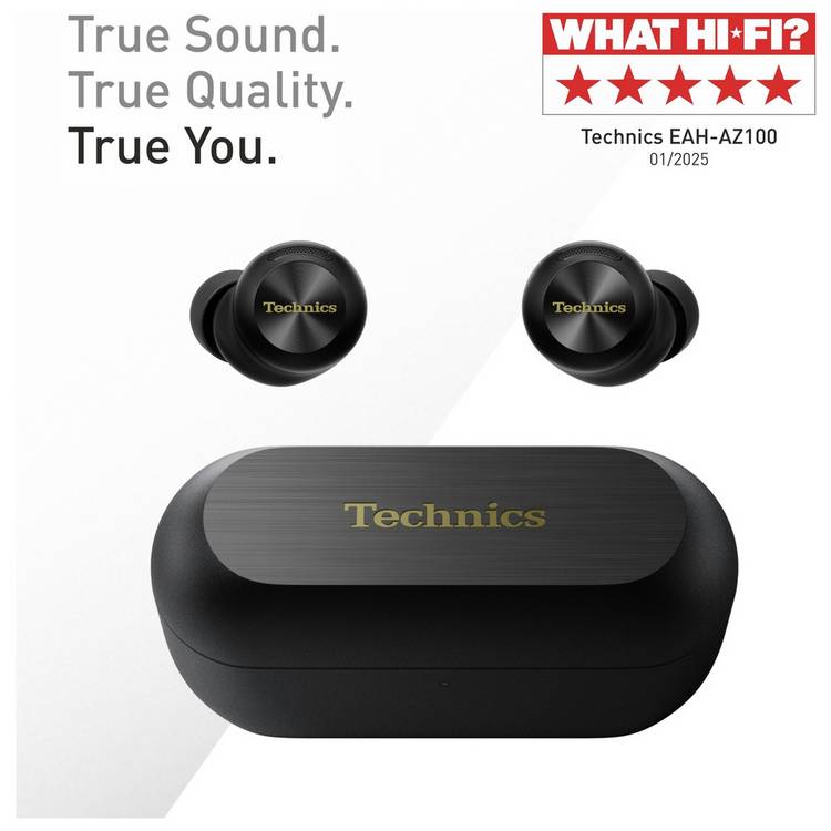 Technics AZ100 true wireless earbuds black - British product