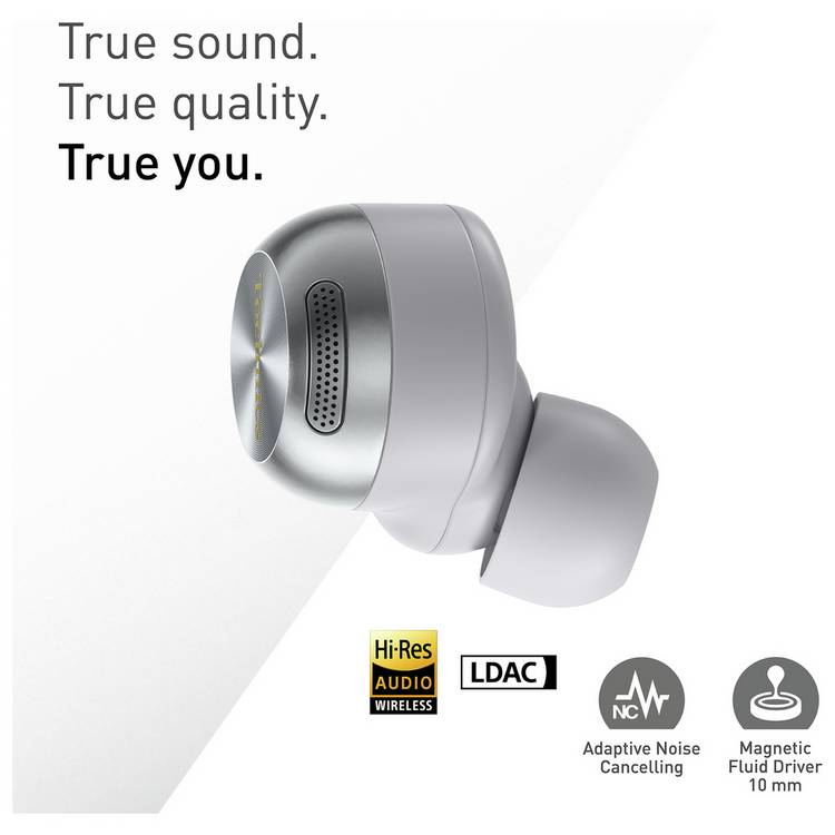 Technics AZ100 true wireless earbuds silver - British product
