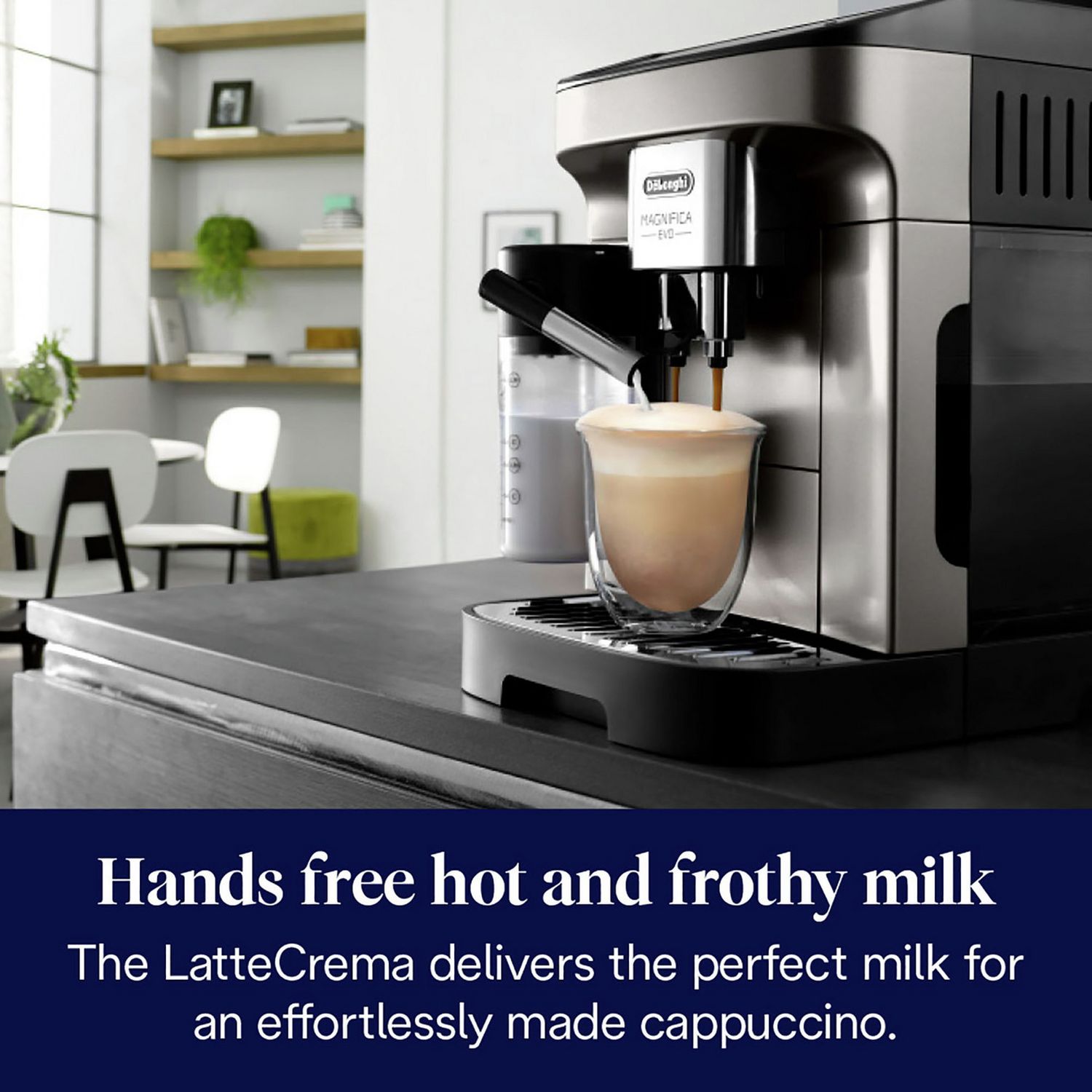 De'Longhi Magnifica Evo coffee machine, UK version