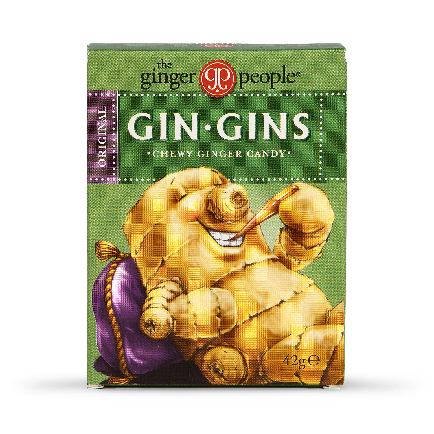 The Ginger People Gin Gins Original Chewy Ginger Candy 42g