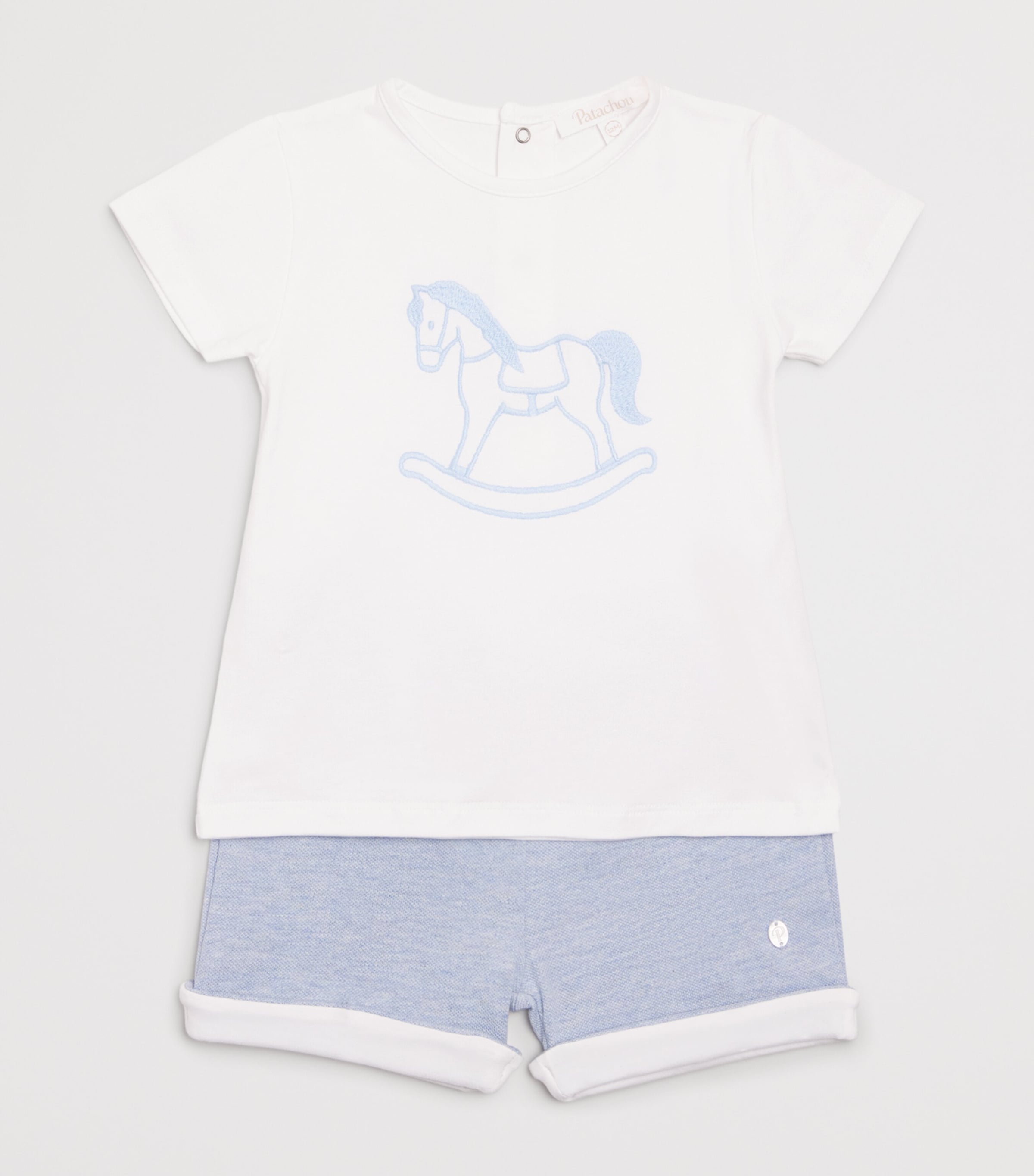 Patachou baby clothing set with embroidery 1-24 months, imported from the UK