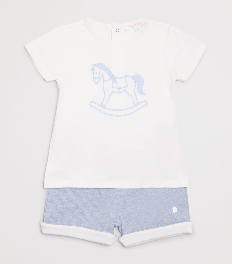 Patachou baby clothing set with embroidery 1-24 months, imported from the UK