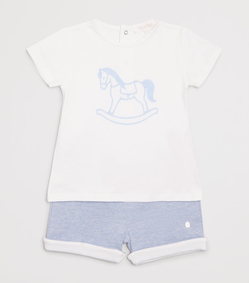 Patachou baby clothing set with embroidery 1-24 months, imported from the UK