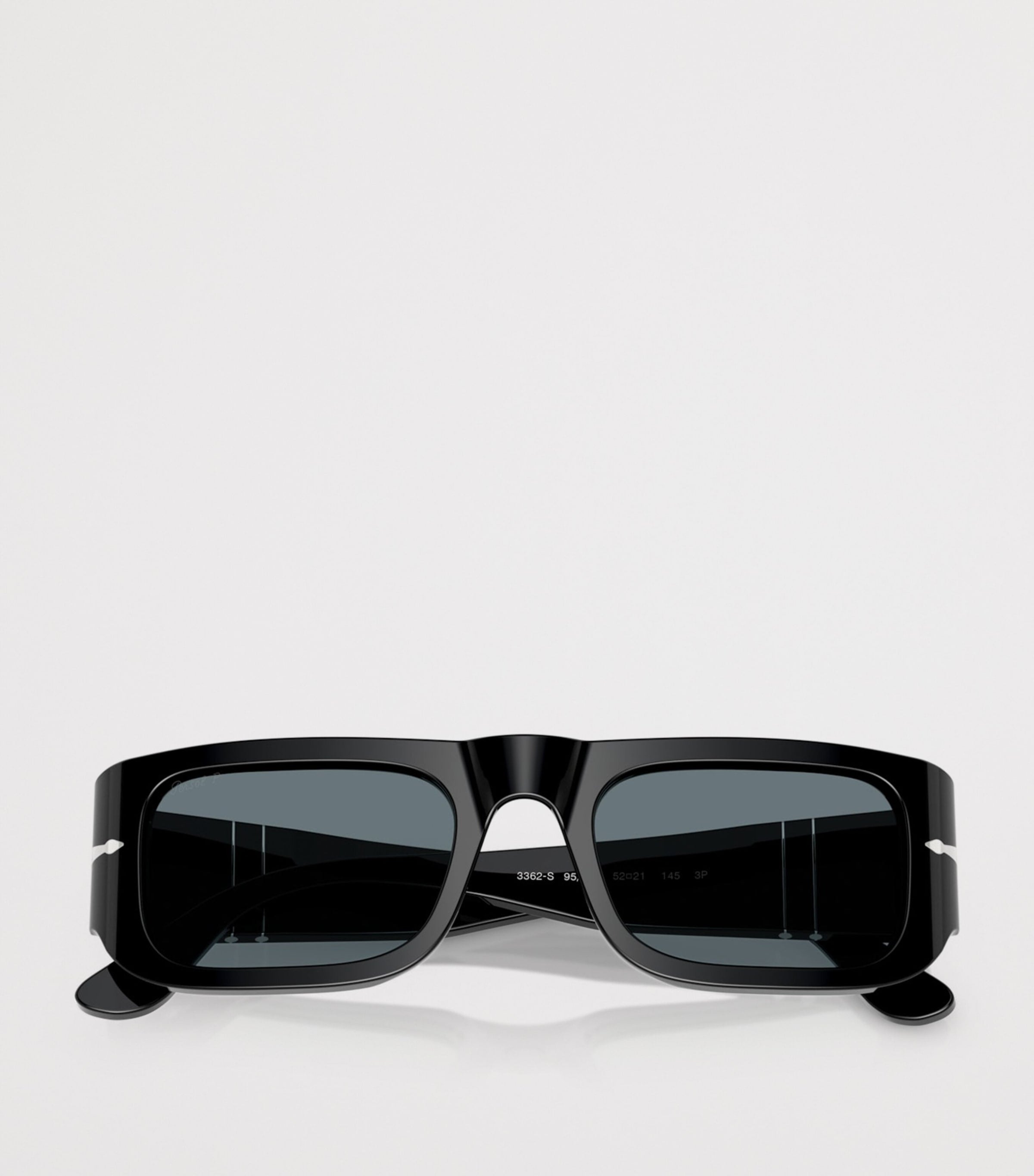 Persol acetate pillow sunglasses with Barberini lenses, UK version